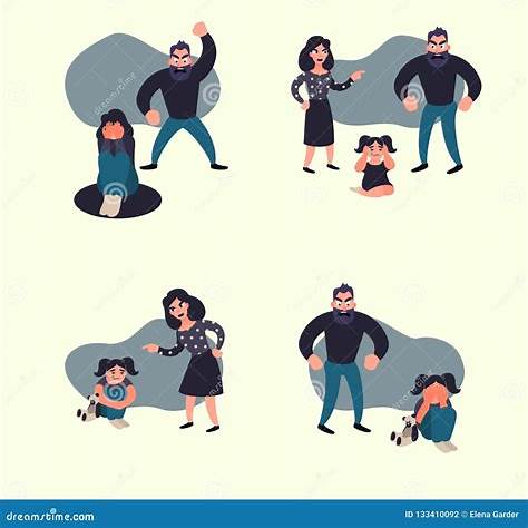 Illustration de conflits familiaux mettant en évidence les profils toxiques et les victimes non protégées par le système judiciaire