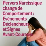 Illustration représentant le changement de comportement d’un pervers narcissique après un déclencheur dans une relation toxique