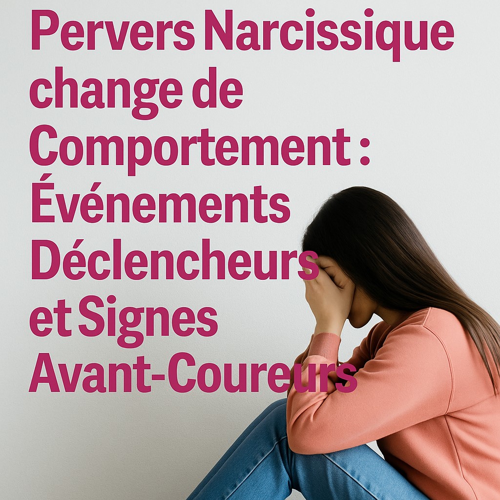 Illustration représentant le changement de comportement d’un pervers narcissique après un déclencheur dans une relation toxique