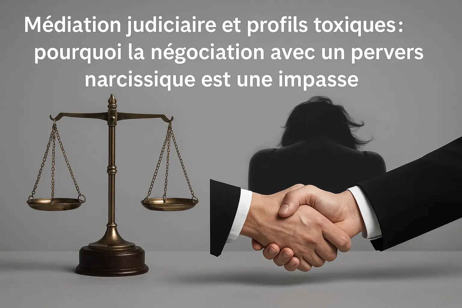 Médiation judiciaire et profils toxiques : négociation impossible face à un pervers narcissique