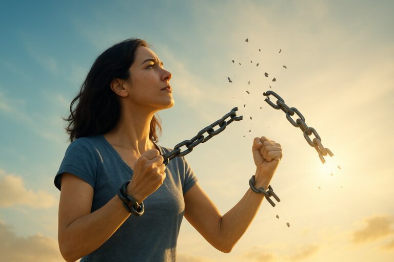 femme se libérant de l’emprise d’un pervers narcissique en 2025